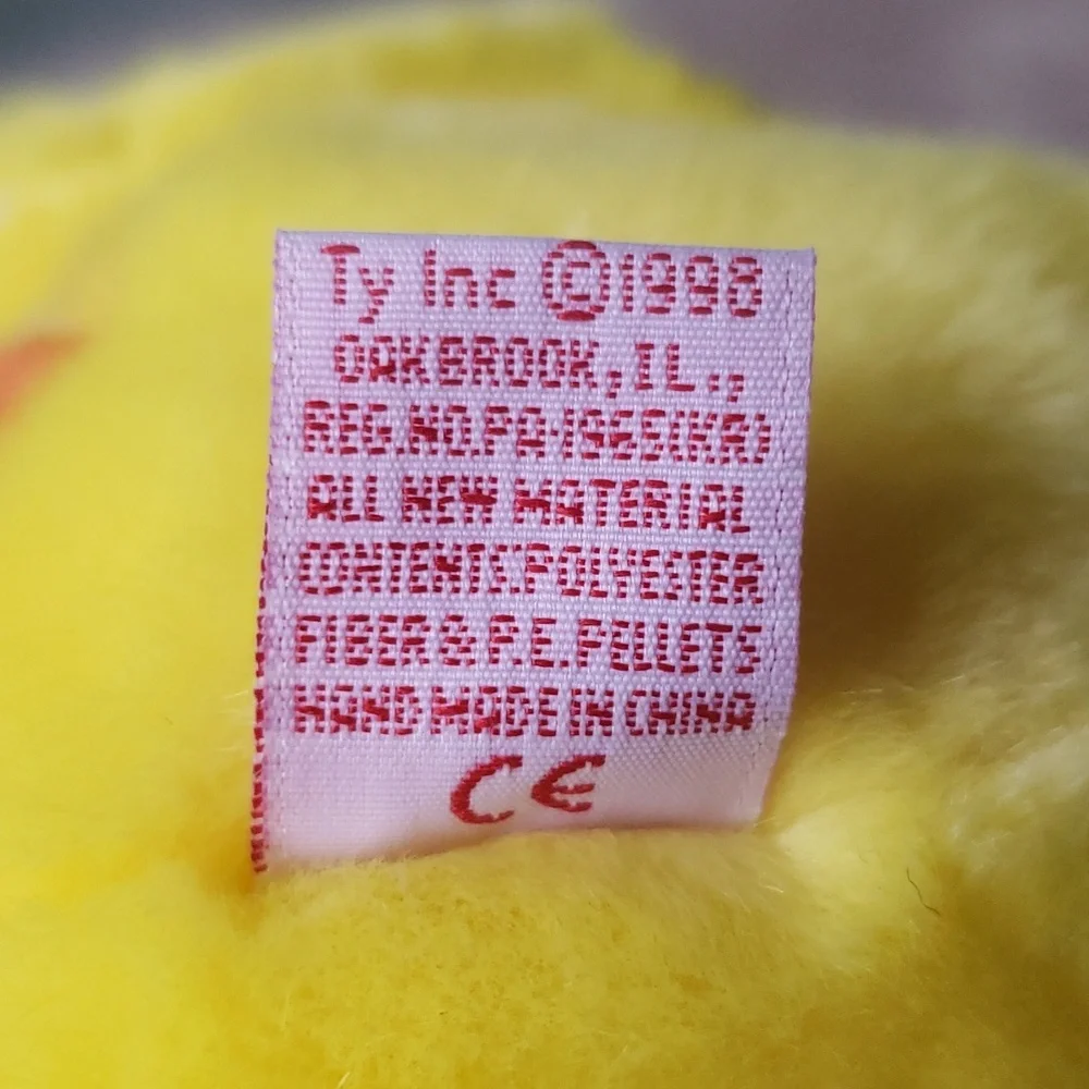 Quackers Buddy & Beanie Set 🦆Ty Plush Yellow Ducks🦆 Gift Toy Collectible, NWT - Picture 8 of 17